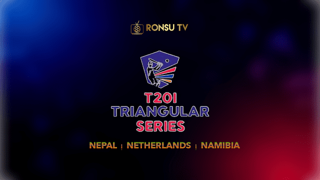 Nepal t20i triangular series logos