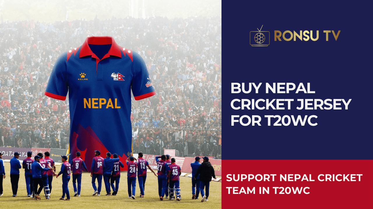 How to buy Nepal Cricket Team Official Jersey for the T20 World Cup