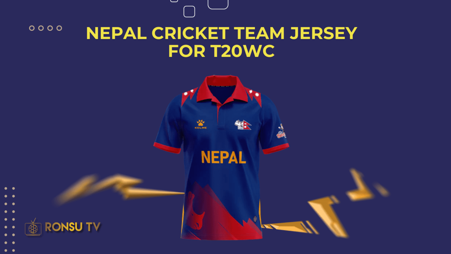 How to buy Nepal Cricket Team Official Jersey for the T20 World Cup ...