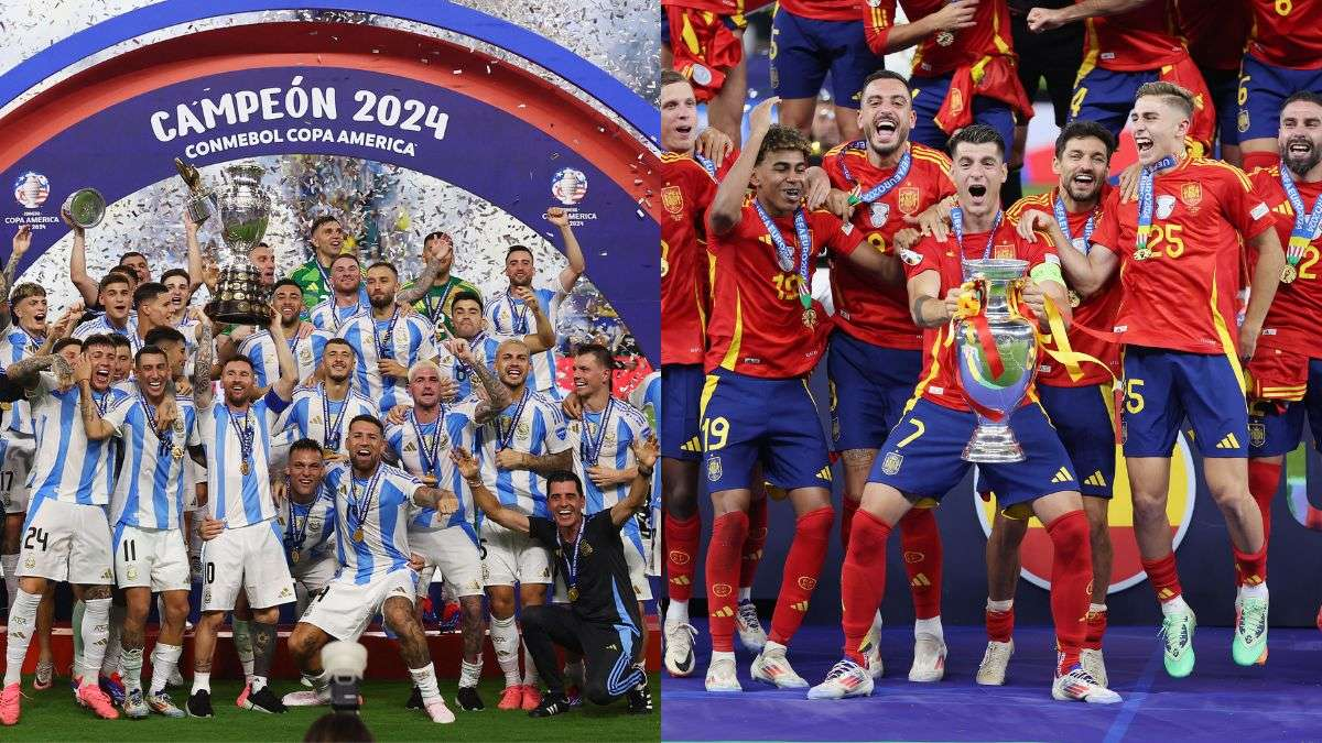 Two Interesting Coincidences as Spain and Argentina Become Continental Champions
